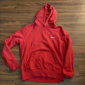Nike Red Hoodie